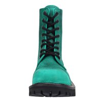 Angry Itch 08-Loch Leder Stiefel Vintage Emerald Gr&ouml;&szlig;e 36 - 48