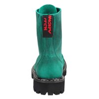 Angry Itch 08-Loch Leder Stiefel Vintage Emerald Gr&ouml;&szlig;e 36 - 48