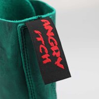 Angry Itch 08-Loch Leder Stiefel Vintage Emerald Gr&ouml;&szlig;e 36 - 48