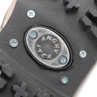 Angry Itch 08-Loch Leder Stiefel Vintage Grau Gr&ouml;&szlig;e 36 - 48