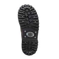 Angry Itch 08-Loch Leder Stiefel Vintage Grau Gr&ouml;&szlig;e 36 - 48