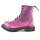 Angry Itch 08-Loch Leder Stiefel Vintage Pink Gr&ouml;&szlig;e 36 - 48