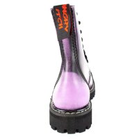 Angry Itch 08-Loch Leder Stiefel Violet Rub-Off Gr&ouml;&szlig;e 36 - 48