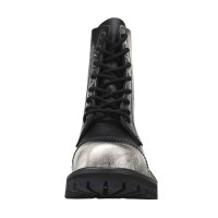 Angry Itch 08-Loch Leder Stiefel White Rub-Off Gr&ouml;&szlig;e 36 - 48