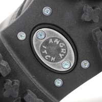 Angry Itch 10-Loch Leder Stiefel Schwarz Gr&ouml;&szlig;e 36 - 48