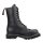 Angry Itch 10-Loch Leder Stiefel Schwarz Gr&ouml;&szlig;e 36 - 48