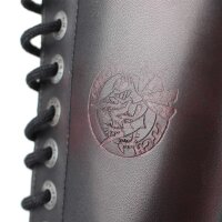 Angry Itch 14-Loch Leder Stiefel Burgundy Rub-Off Gr&ouml;&szlig;e 36 - 48