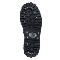 Angry Itch 20-Loch Lackleder Stiefel Schwarz Gr&ouml;&szlig;e 36 - 48