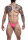 CUT4MEN - Brazilianbrief NeonCoral S - XL