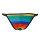 CUT4MEN - Briefkini Rainbow S - XL