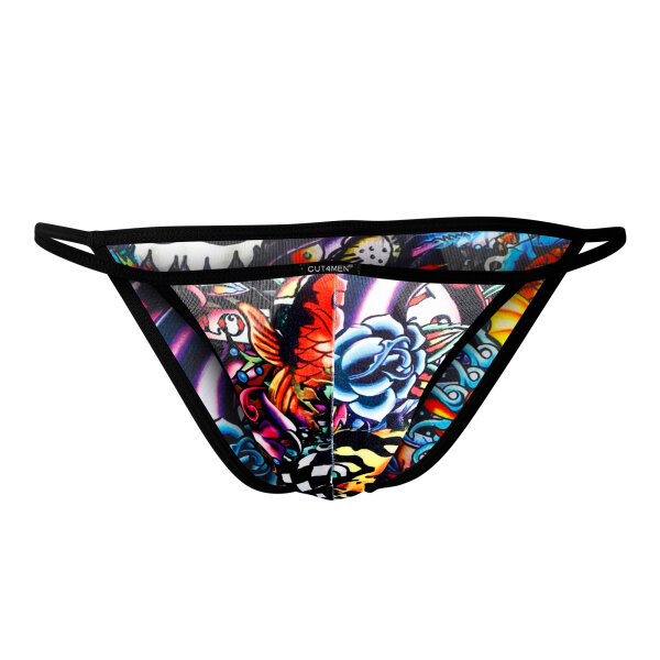 CUT4MEN - Briefkini Tattoo S - XL