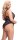 Spitzenbody mit geschn&uuml;rter Front 95D/2XL