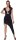 Neckholder Kleid mit asymmetrischem Rock S