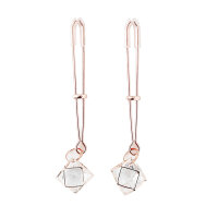 Nipple Clamps Rose Gold Prism