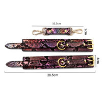 Hand Cuffs Gold/Pink Reptile