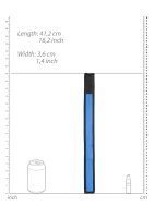 Shots Ouch! neoprene wristbands blue