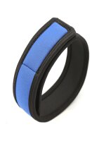 Shots Ouch! neoprene wristbands blue