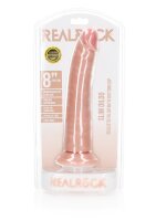 Slim Realistic Dildo with Suction Cup - 8/ 20,5 cm