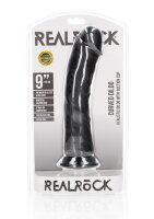 Curved Realistic Dildo with Suction Cup - 9/ 23 cm