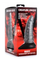 Beastly Tapered Bumpy Silicone Dildo 21 cm