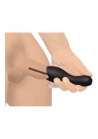 Trinity Vibes penis head urethral vibrator black