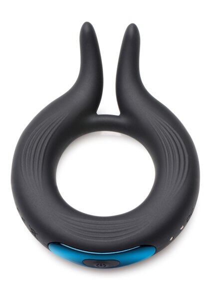 XR Brands Cock Viper Dual Stimulation  Cockring schwarz