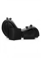 Master Series Kinky Couch Sex Chaise Lounge - Black