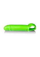 Smooth Stretchy Penis Sleeve - Glow in the Dark