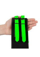 Thigh Cuffs with Belt and Handcuffs Glow in the Dark L/XL