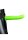Textured Curved Hollow Strap-on - 8 / 20 cm - Glow in the Dark
