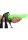 Textured Curved Hollow Strap-on - 8 / 20 cm - Glow in the Dark