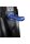 Shots Ouch! Textured Curved Hollow Strap-On blue 20 cm