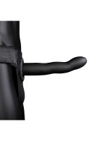 Shots Ouch! Curved Hollow Strap-On black 20 cm