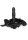 Shots Ouch! Curved Hollow Strap-On black 20 cm