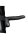 Shots Ouch! Ribbed hollow strap-on with testicles black 21 cm