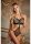Halter Ouverte Lace Teddy - Black - O/S