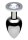 Lucent Diamond Accented - Anal Plug - 2,7 cm