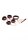Master Series 6 Piece Velvet Bondage Set Burgundy Cuffs, Collar, & Leash