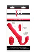 Strap U Mighty Thrust vibrierender tr&auml;gerloser...