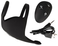 Rebel Cock ring with RC ball massager