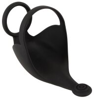 Rebel Cock ring with RC ball massager