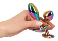 Anos Metal Butt Plug Set Rainbow