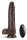 Dr. Skin Silicone Dr. Murphy 8 Inch Thrusting Dildo Chocolate - 22,2 cm