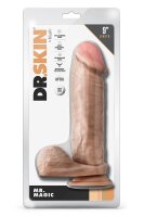 Dr. Skin Dr. Magic 9 Inch Dildo With Balls Beige - 24,1 cm