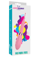 Pin Point Fest Vibrator Soft Pink