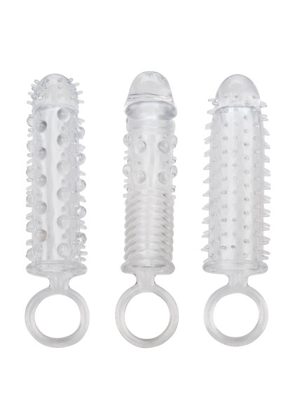 Textured Extension Set 3 Pcs Transparant