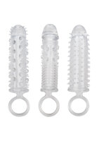 Textured Extension Set 3 Pcs Transparant
