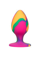 Cheeky Large Tie-Dye Plug Multicolor - 4,5 cm