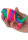 Cheeky Large Tie-Dye Plug Multicolor - 4,5 cm