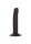 Slim Anal Stud Black - 13,25 cm
